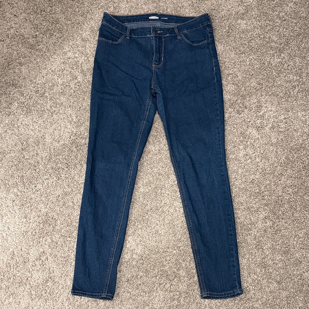 Old Navy Dark Blue Women's Skinny Jeans